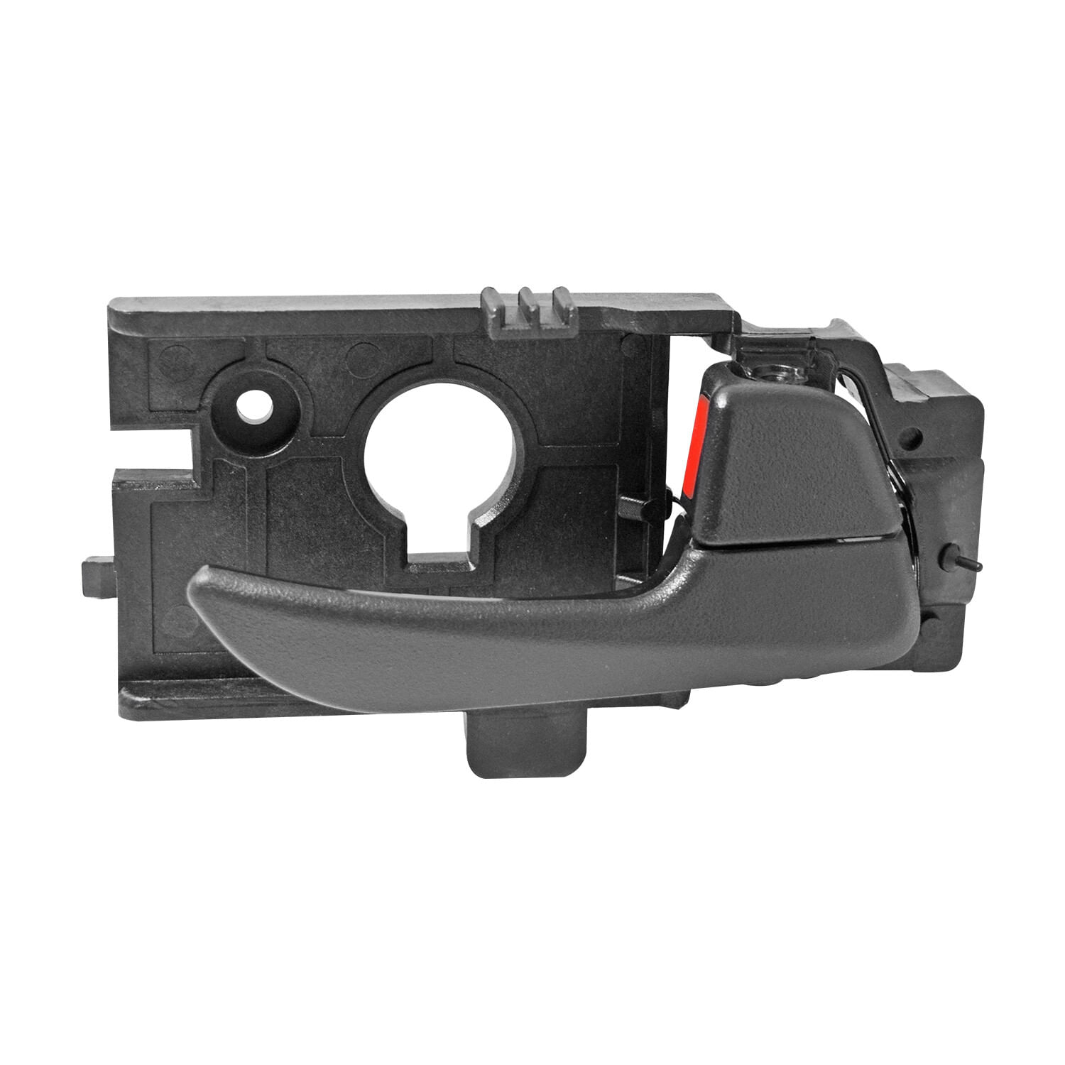 Manija Puerta Interior Trasera Negro Corrugado Lado Pasajero