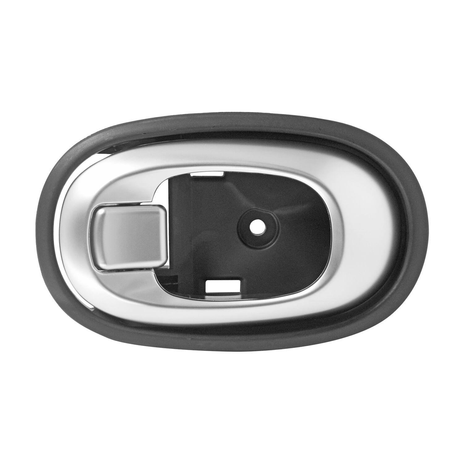 Manija Puerta Interior Delantera O Trasera Negro/Plata Lado Conductor