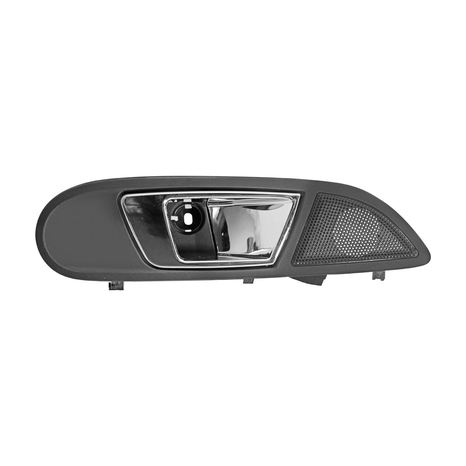 Manija Puerta Interior Delantera Cromado/Negro Sin Hoyo Lado Pasajero