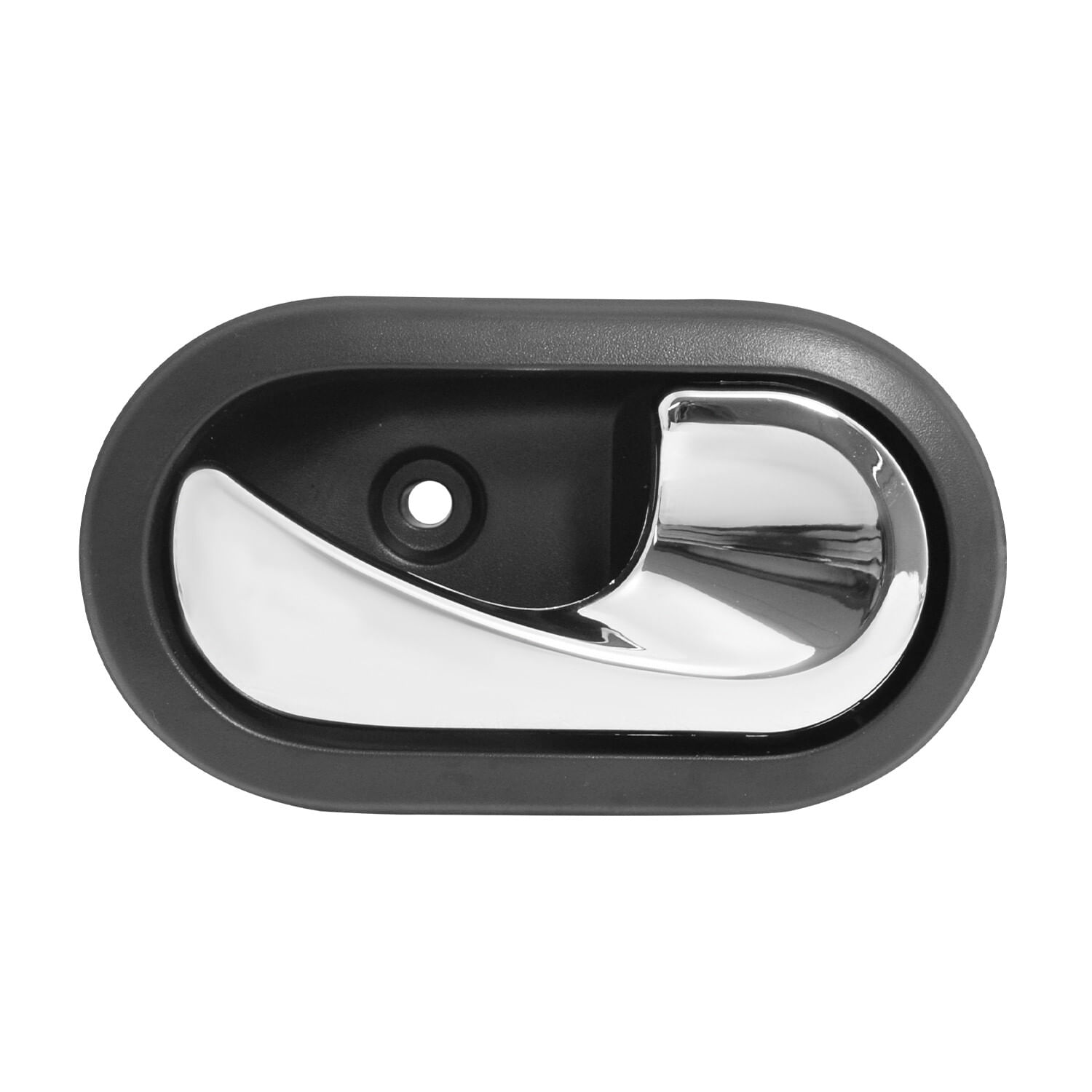 Manija Puerta Interior Delantera O Trasera Negro/Cromado Lado Pasajero