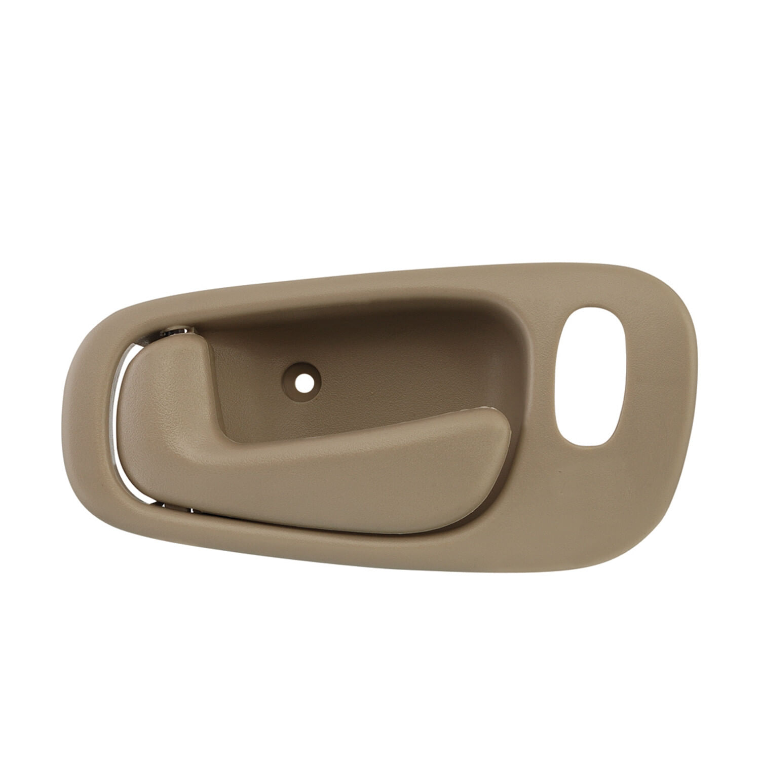 Manija Puerta Interior Delantera O Trasera Beige Con Hoyo Para Seguro Lado Conductor