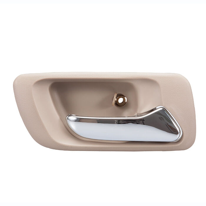 Manija Puerta Interior Trasera Beige/Cromado Lado Pasajero