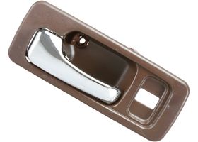 Manija Puerta Interior Delantera Café/Cromado Con Hoyo Para Seguro Lado Conductor