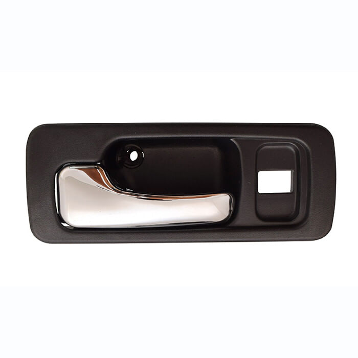 Manija Puerta Interior Delantera Negro/Cromado Con Hoyo Para Seguro Lado Conductor
