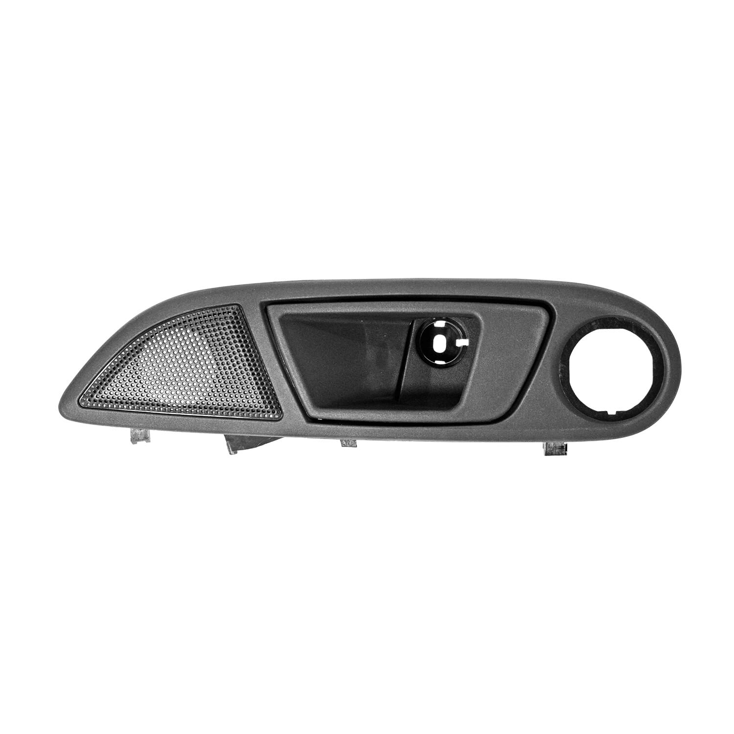 Manija Puerta Interior Delantera Negro Con Hoyo Lado Conductor