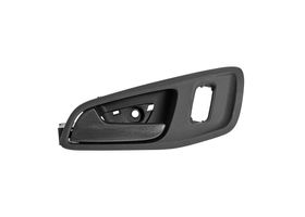 Manija Puerta Interior Delantera Negro Corrugado Con Hoyo Lado Conductor