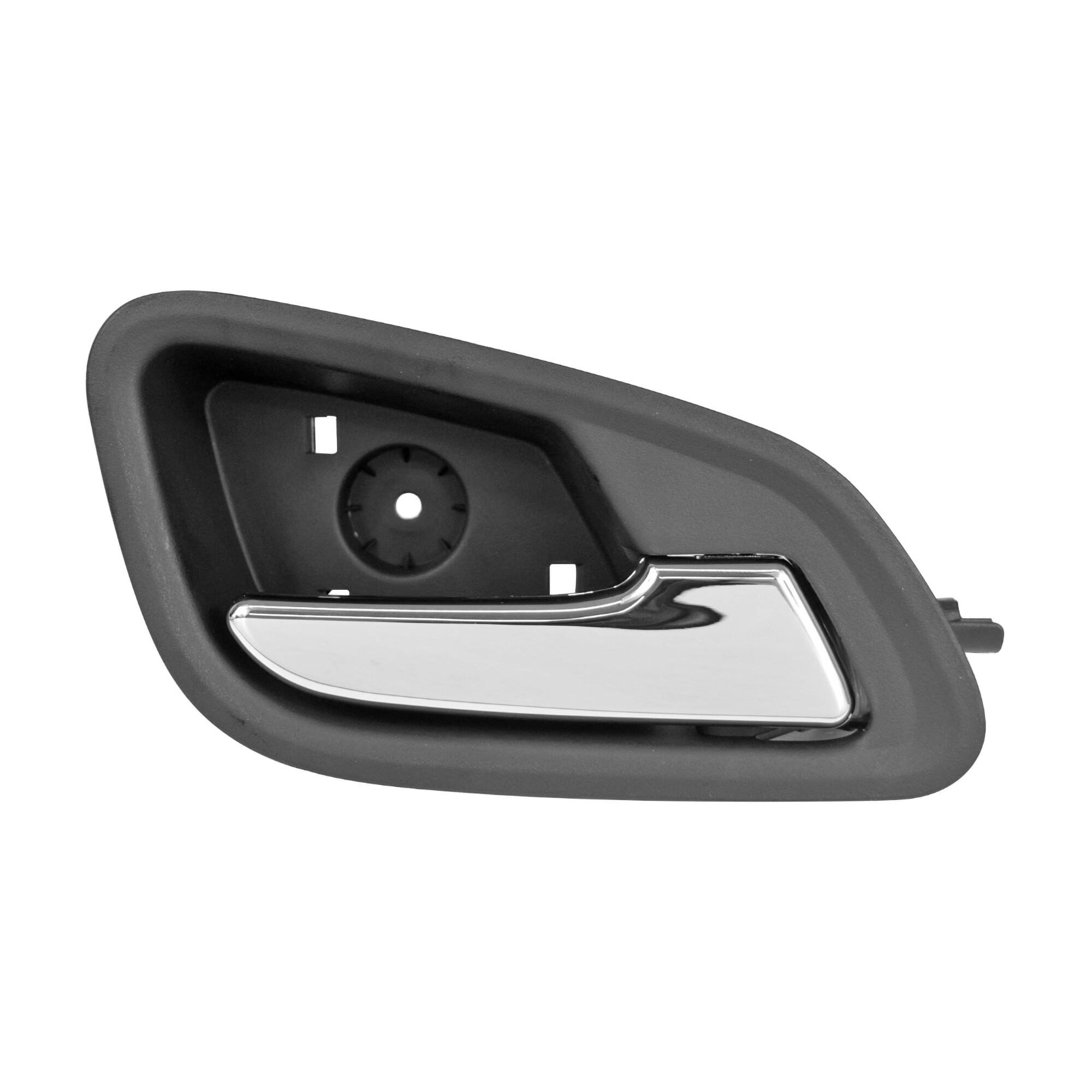 Manija Puerta Interior Trasera Negro/Cromo Lado Pasajero