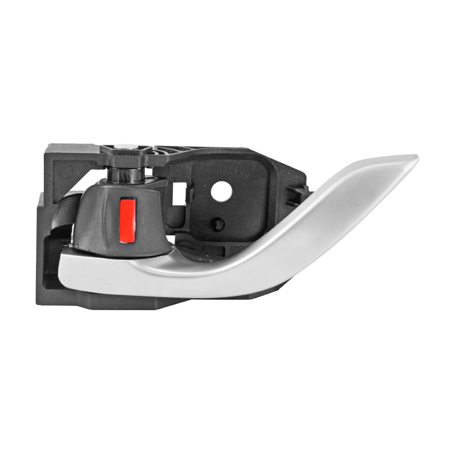 Manija Puerta Interior Delantera O Trasera Negra/Plata Lado Conductor