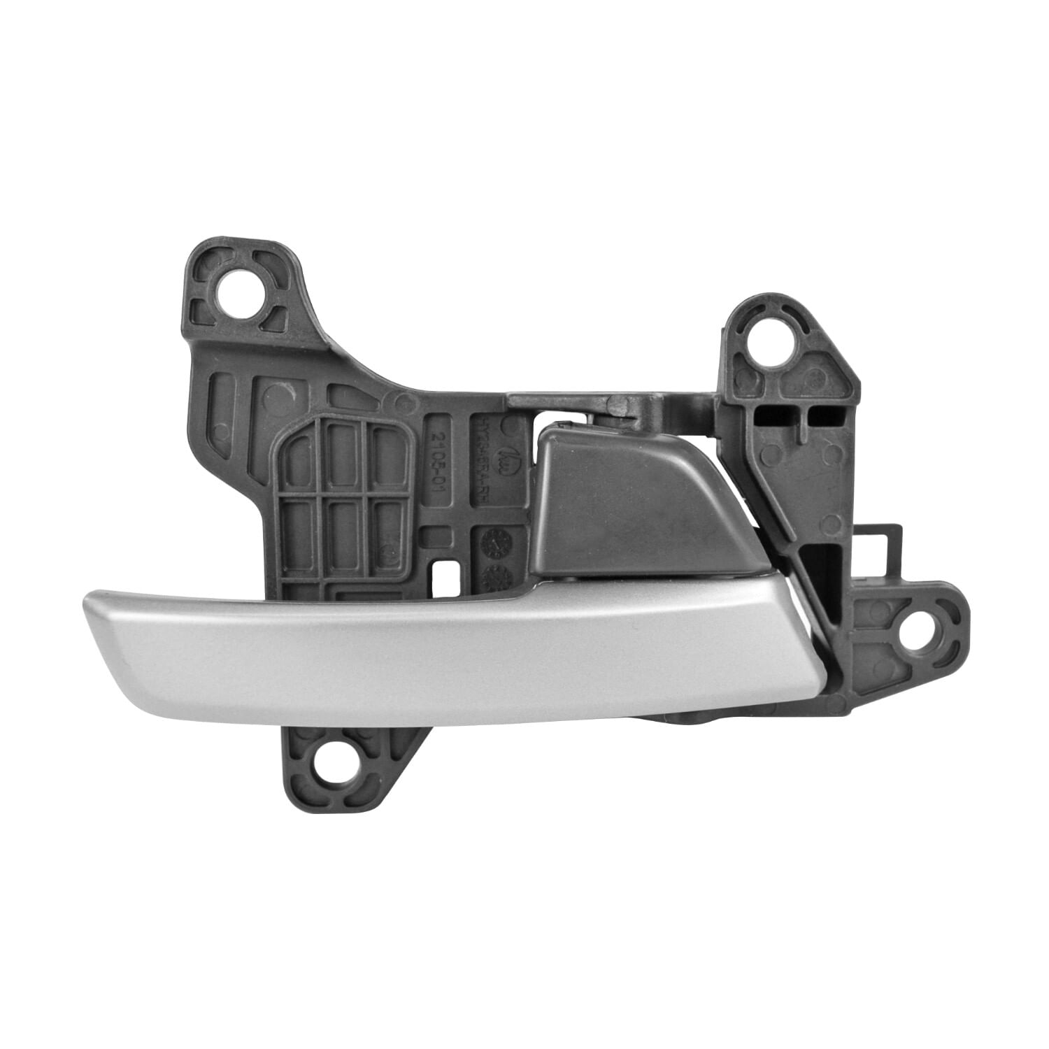 Manija Puerta Interior Delantera O Trasera Negro/Plata Lado Pasajero