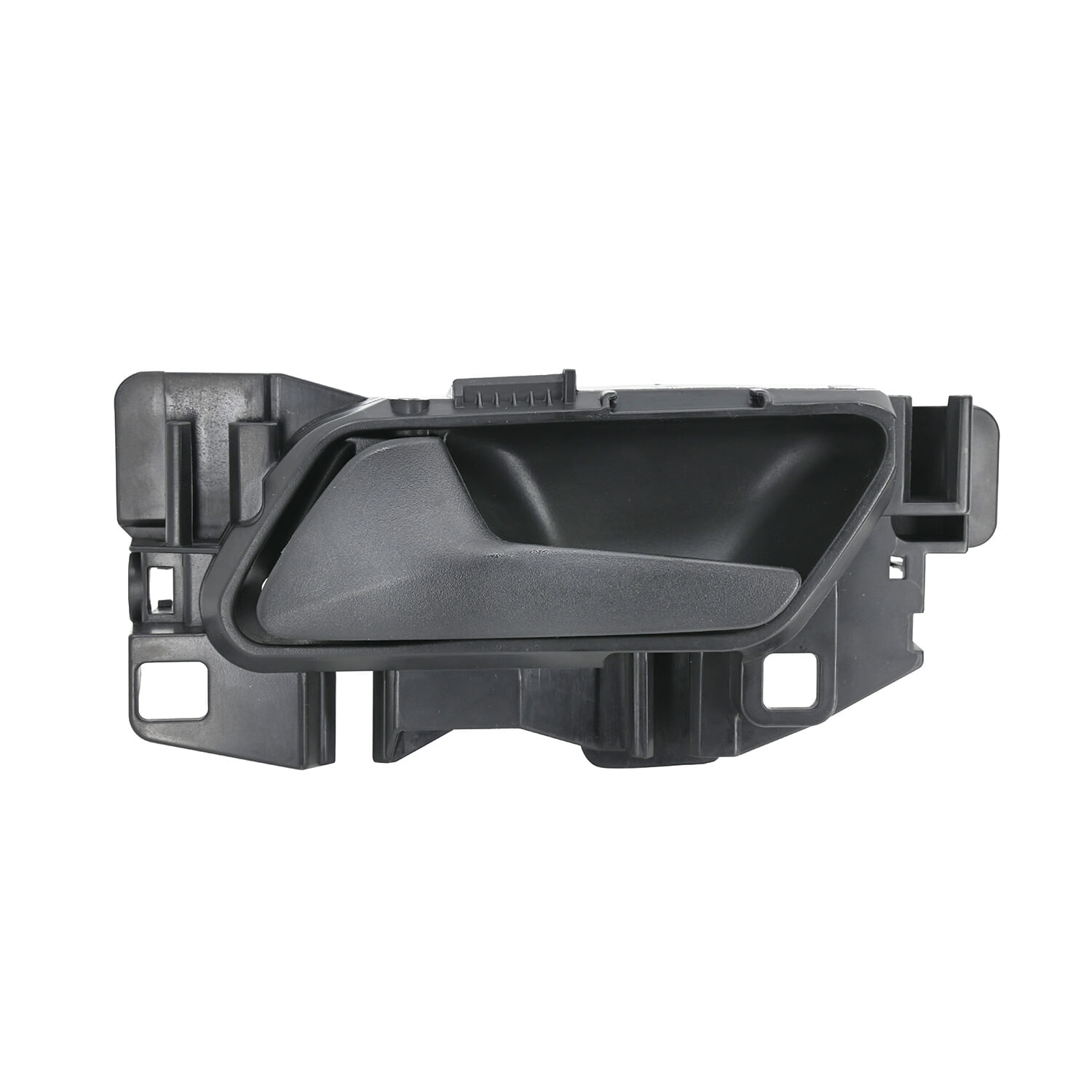 Manija Puerta Interior Delantera Corrugada Negra Lado Conductor