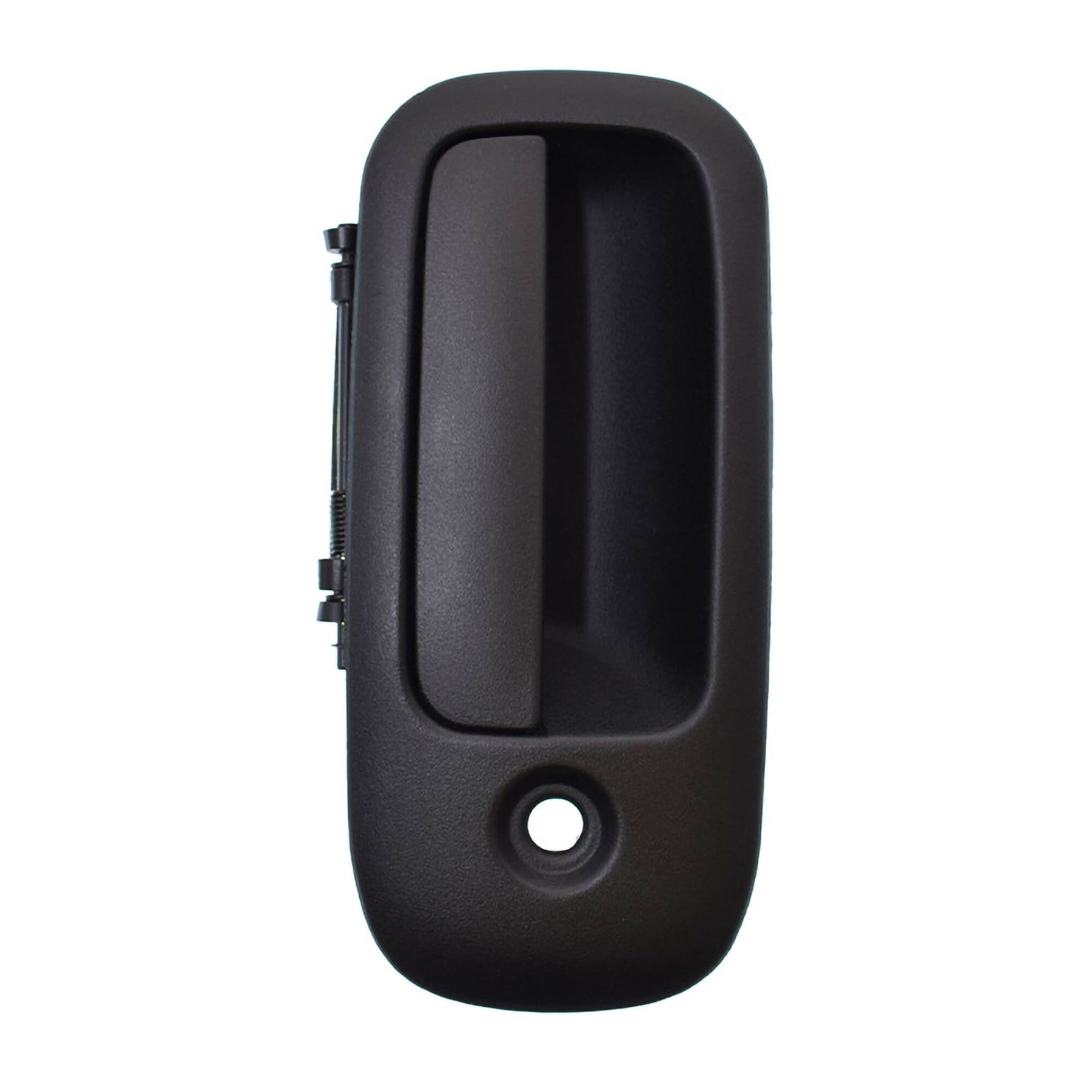Manija Puerta Exterior Trasera Lateral Negro Con Hoyo Para Llave Lado Pasajero