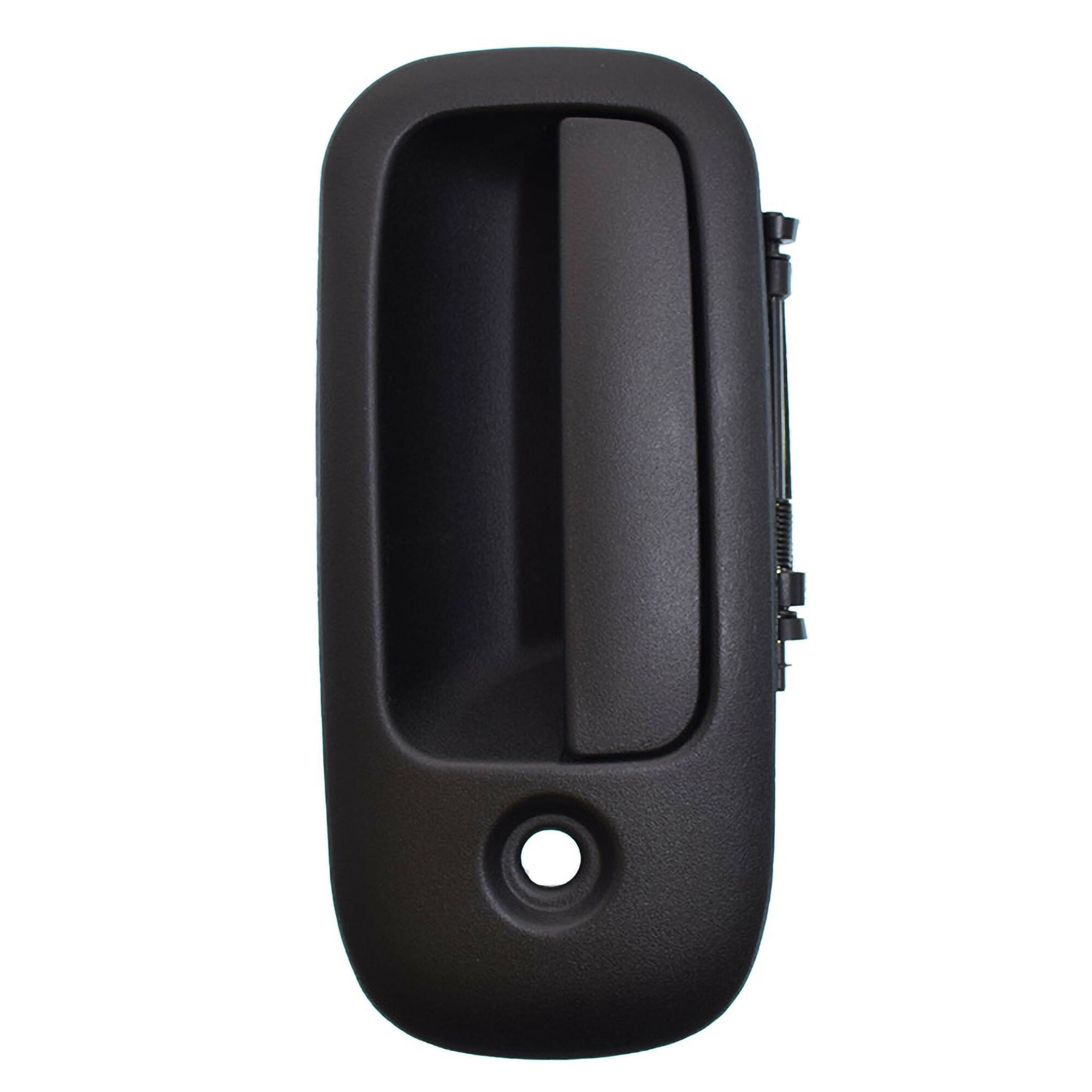 Manija Puerta Exterior Trasera Lateral Negro Con Hoyo Para Llave Lado Conductor