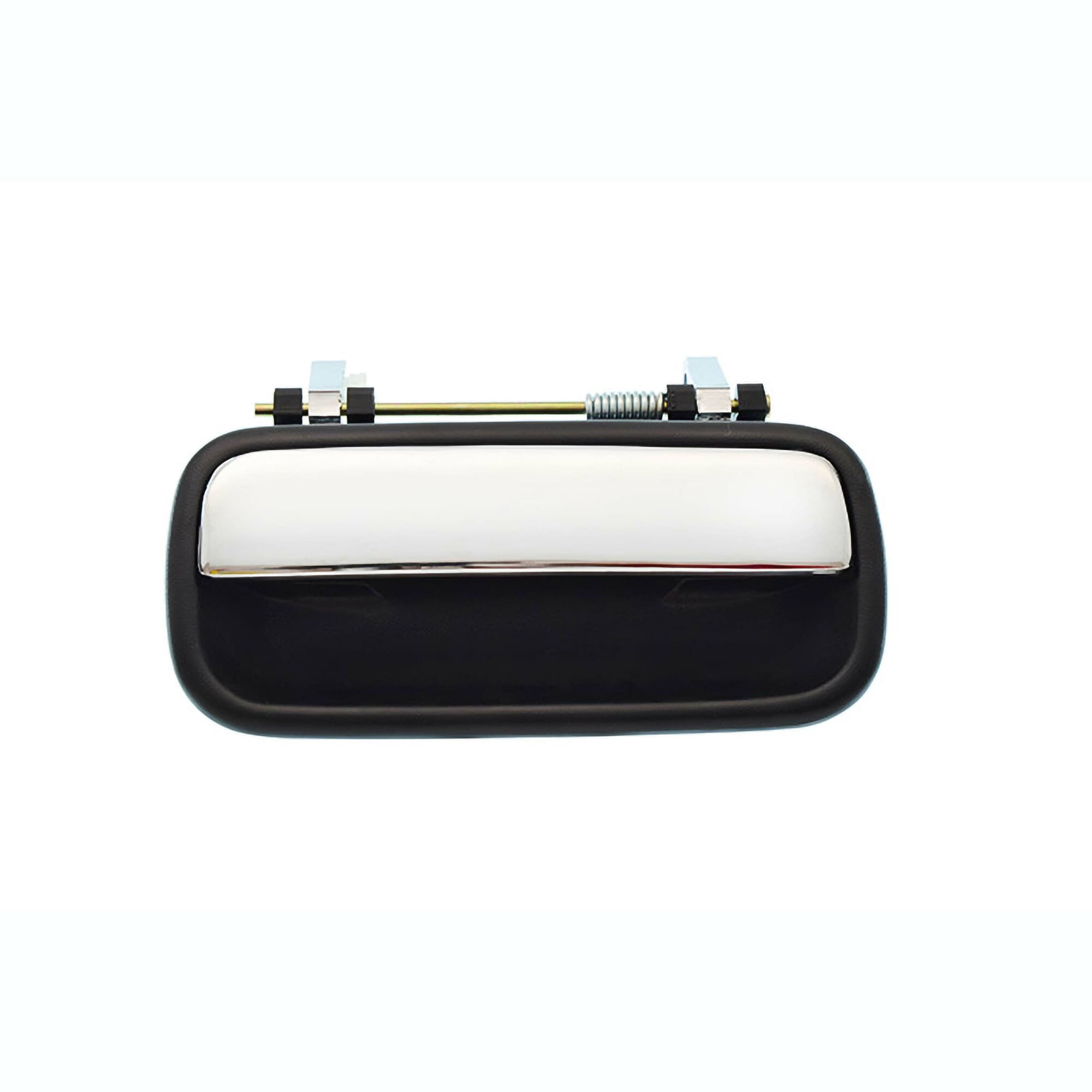 Manija Puerta Exterior Trasera Negro/Cromado Lado Pasajero