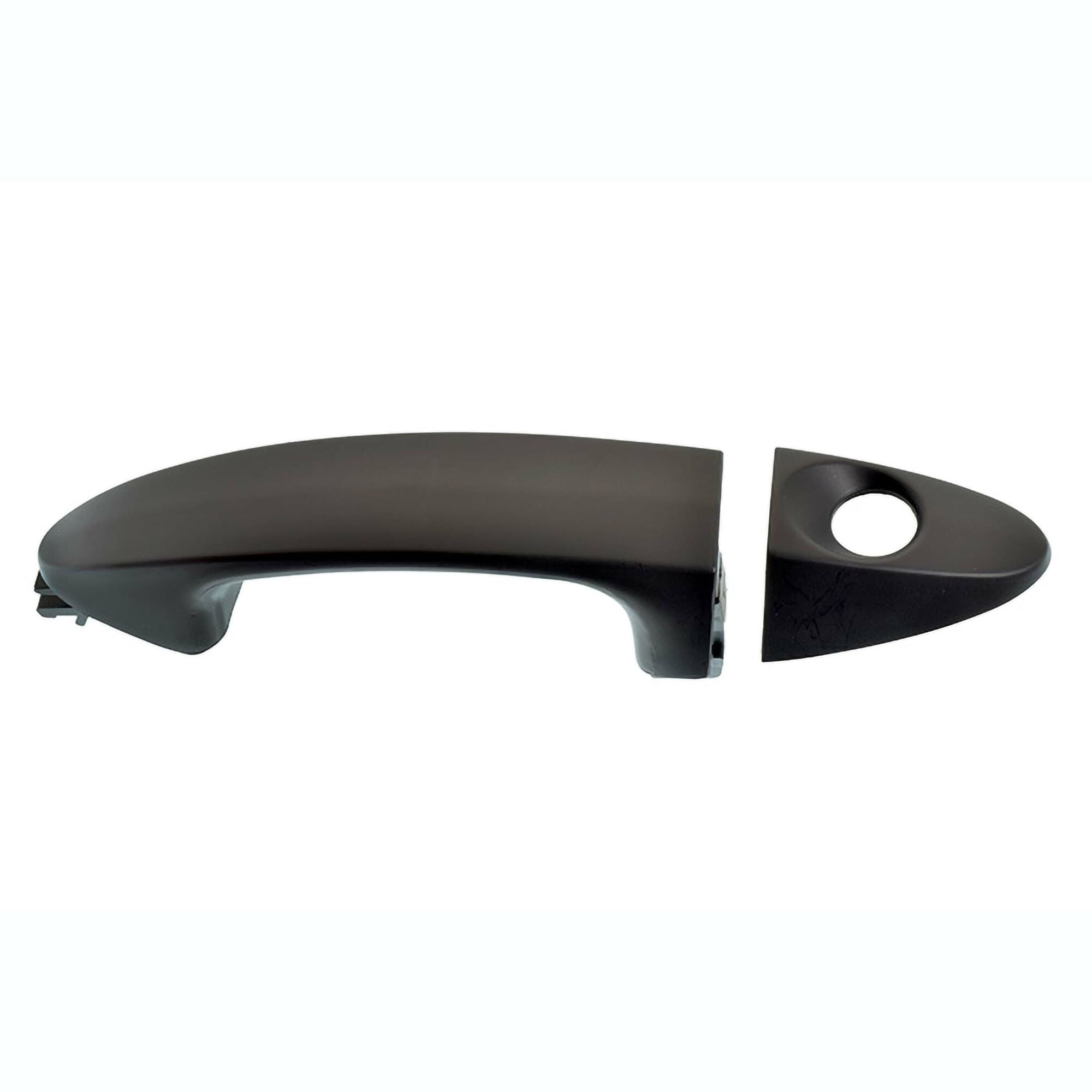 Manija Puerta Exterior Delantera Negro Con Hoyo Para Llave Lado Conductor