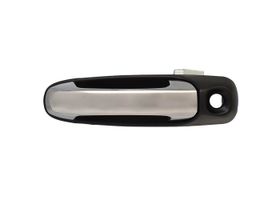 Manija Puerta Exterior Delantera Negro/Cromado Con Hoyo Para Llave Lado Conductor