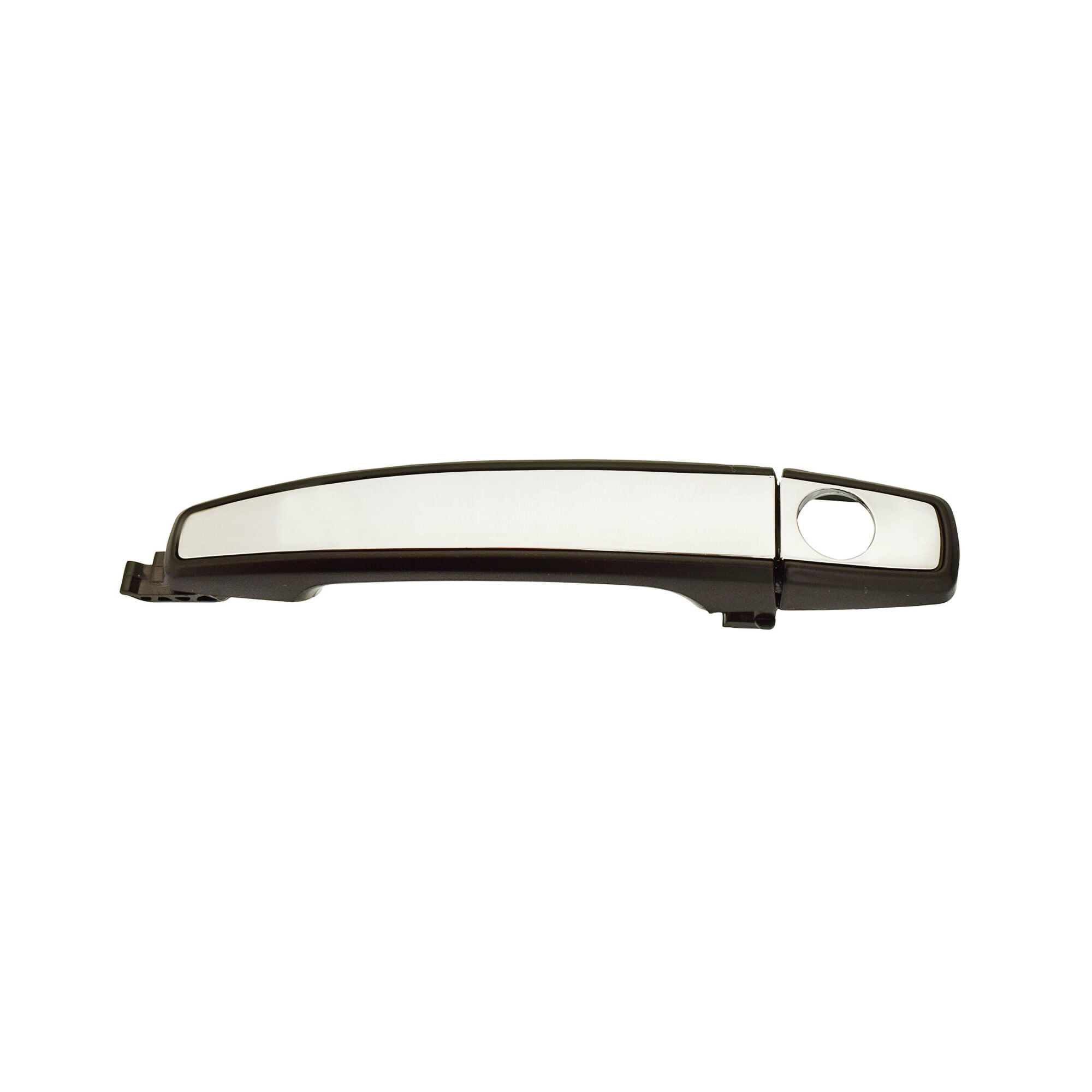 Manija Puerta Exterior Delantera Negro/Cromado Con Hoyo Para Llave Lado Conductor