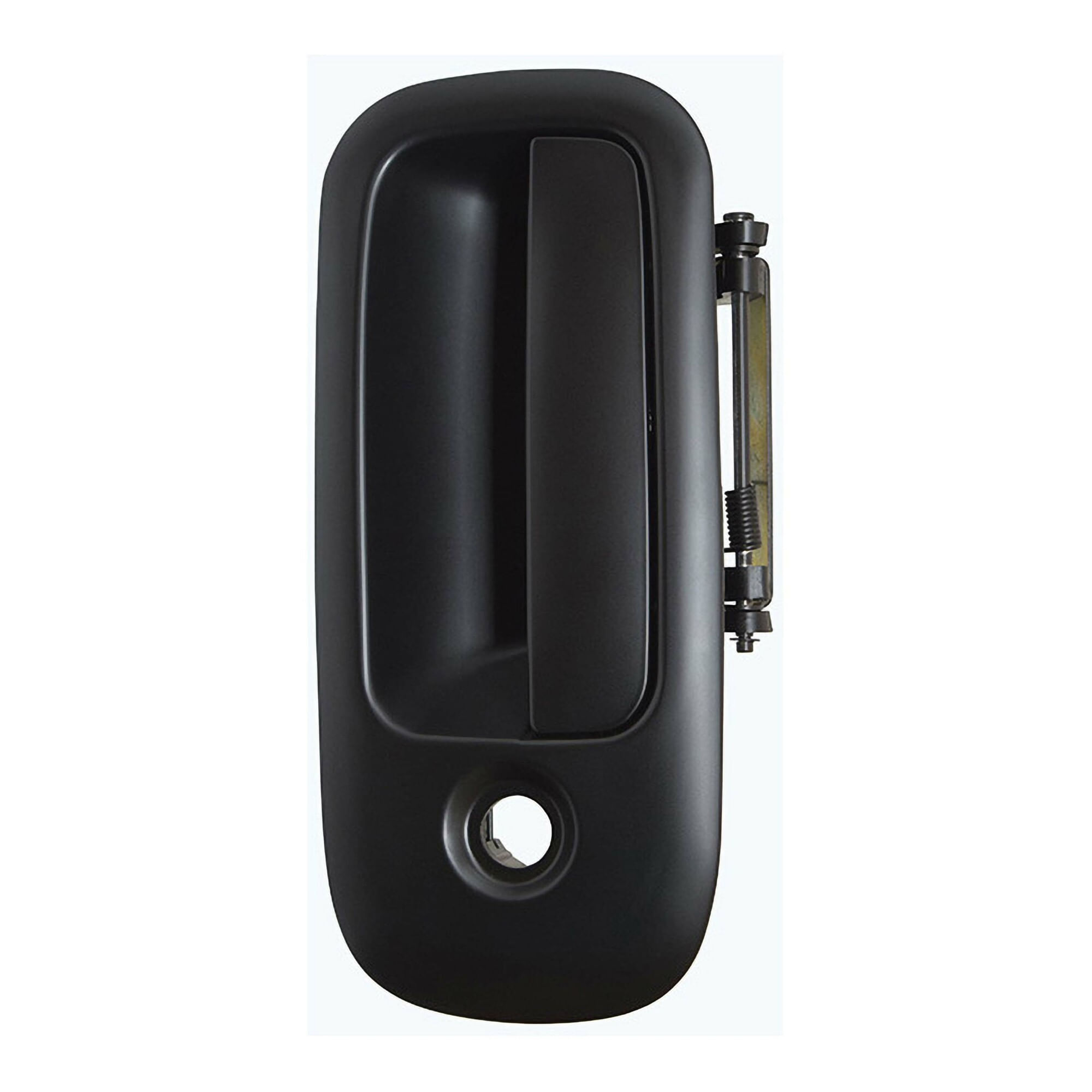 Manija Puerta Exterior Delantera Lisa Negra Con Hoyo Para Llave Lado Conductor