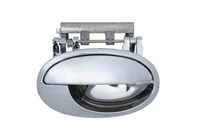 Manija Puerta Exterior Trasera Cromado Lado Pasajero