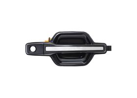 Manija Puerta Exterior Delantera Negro/Cromado Con Hoyo Para Llave Lado Pasajero