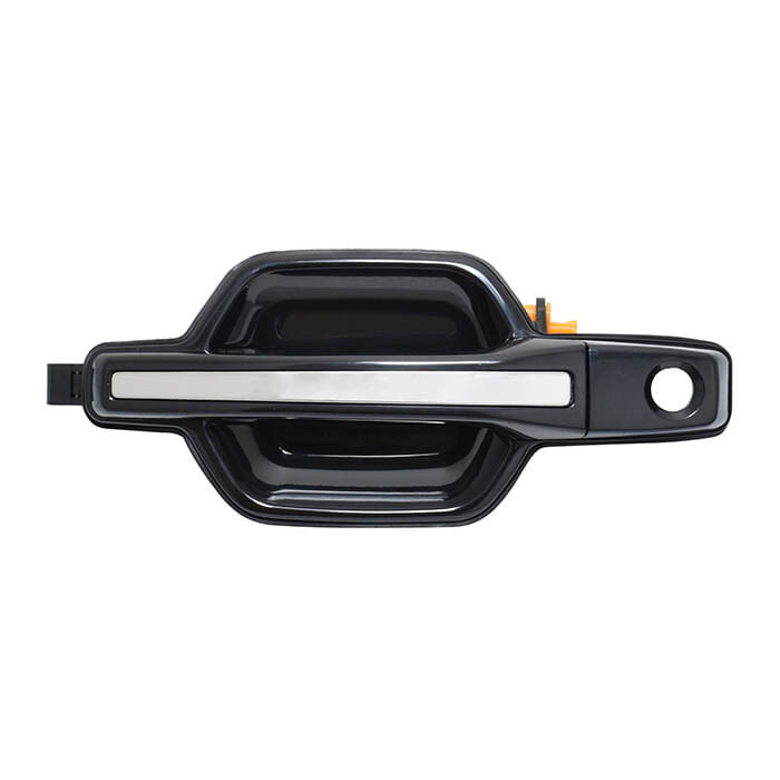 Manija Puerta Exterior Delantera Negro/Cromado Con Hoyo Para Llave Lado Conductor