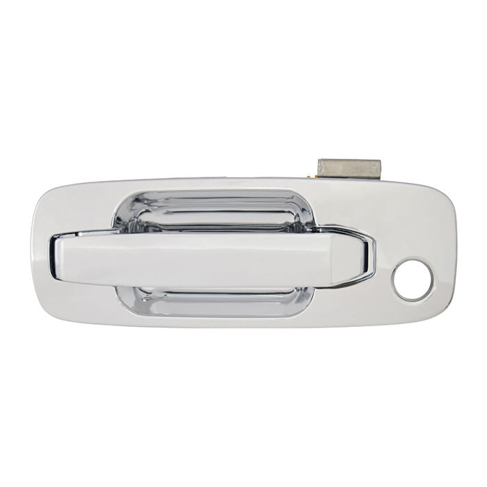 Manija Puerta Exterior Delantera Cromado Con Hoyo Para Llave Lado Conductor