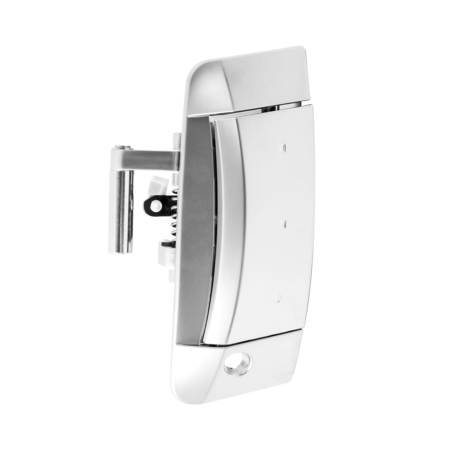Manija Puerta Exterior Delantera Plata Con Hoyo Para Llave Lado Conductor