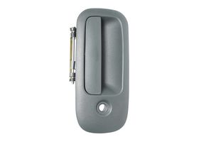 Manija Puerta Exterior Trasera Lateral Gris Obscuro Con Hoyo Para Llave Lado Pasajero
