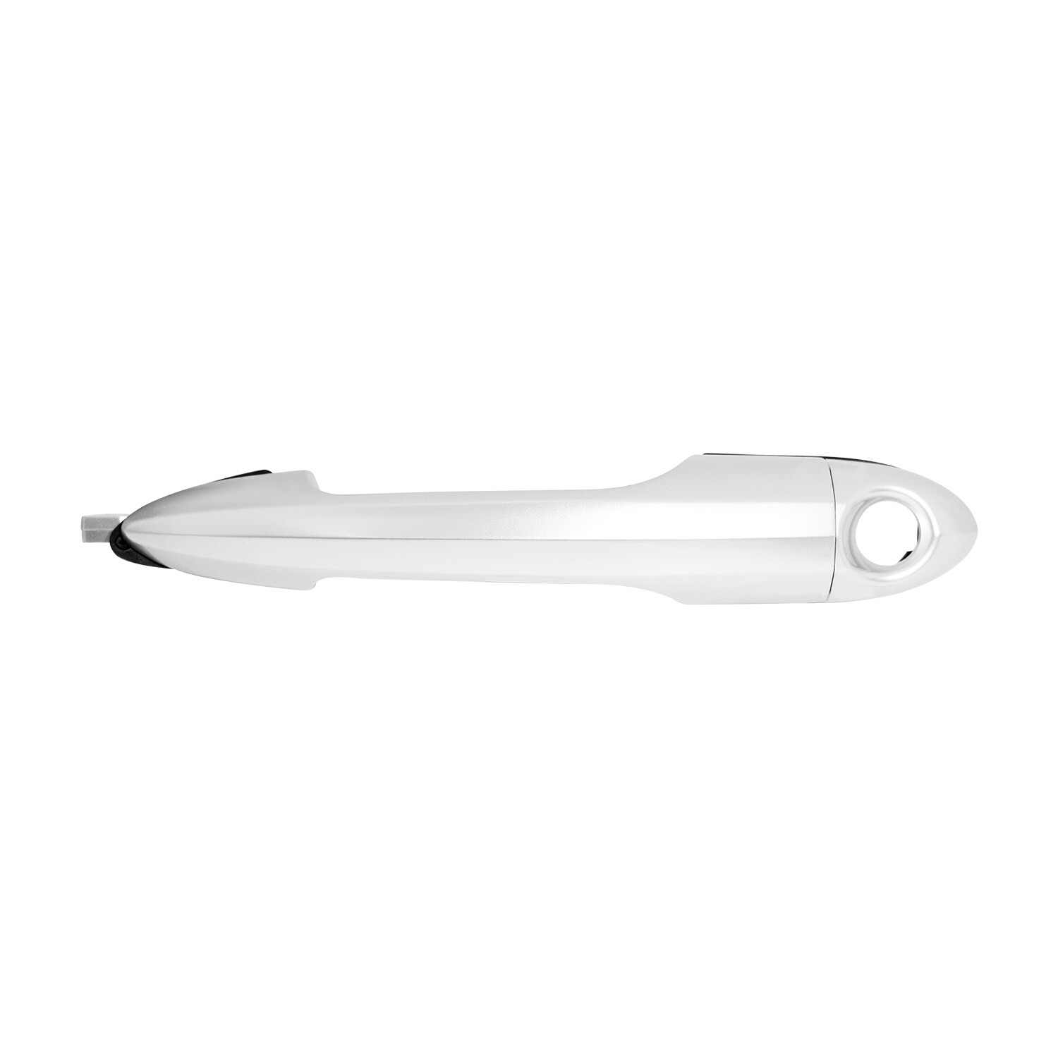Manija Puerta Exterior Delantera Plata Con Hoyo Para Llave Lado Conductor