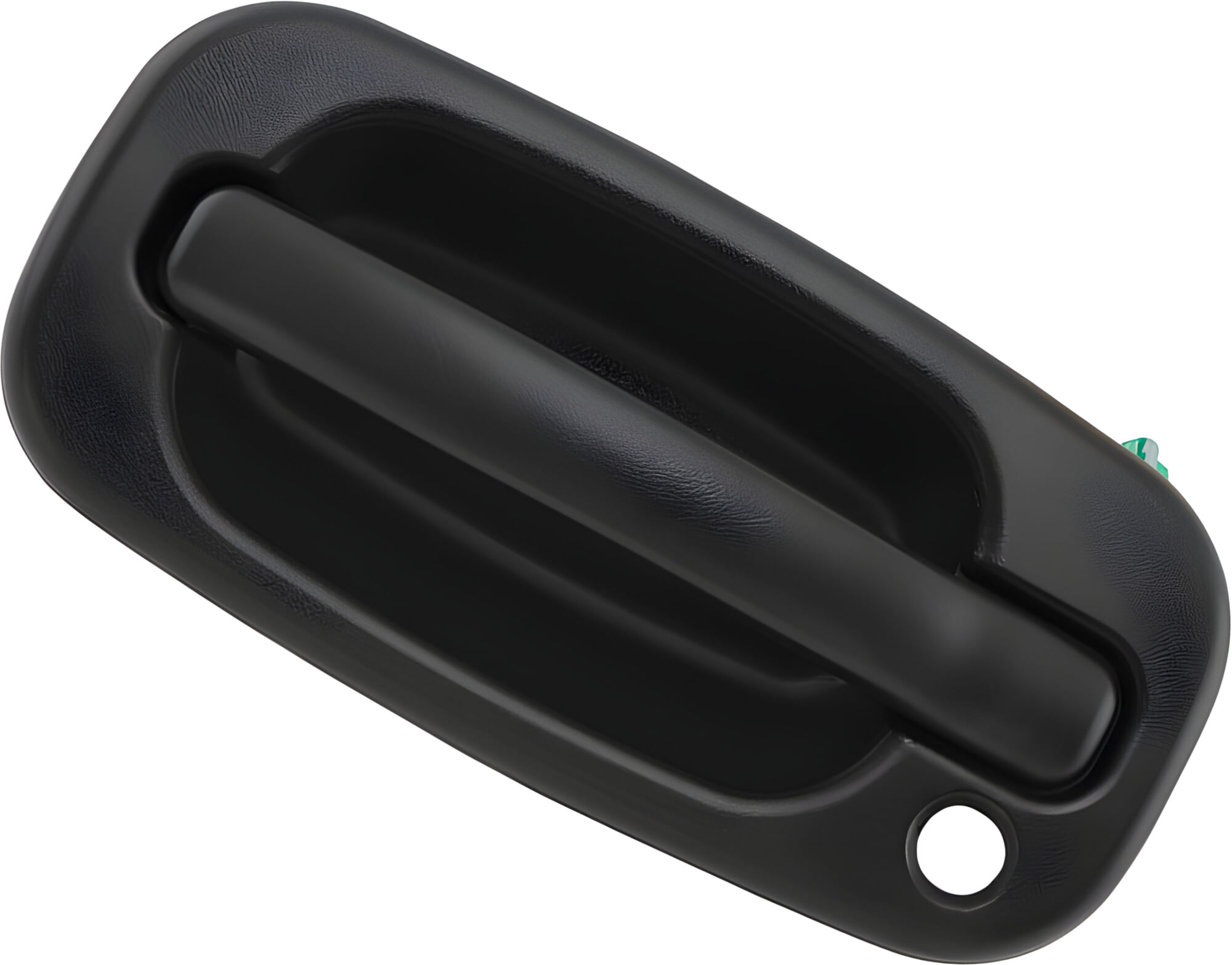 Manija Puerta Exterior Delantera Negro Con Hoyo Para Llave Lado Conductor