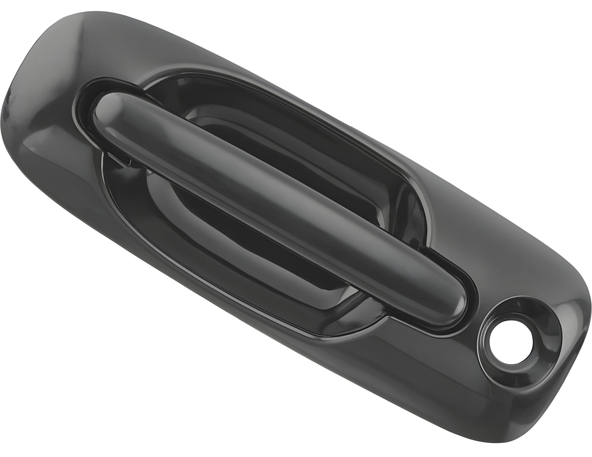 Manija Puerta Exterior Delantera Negro Con Hoyo Para Llave Lado Conductor