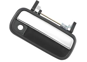 Manija Puerta Exterior Delantera Negro/Cromado Con Hoyo Para Llave Lado Pasajero