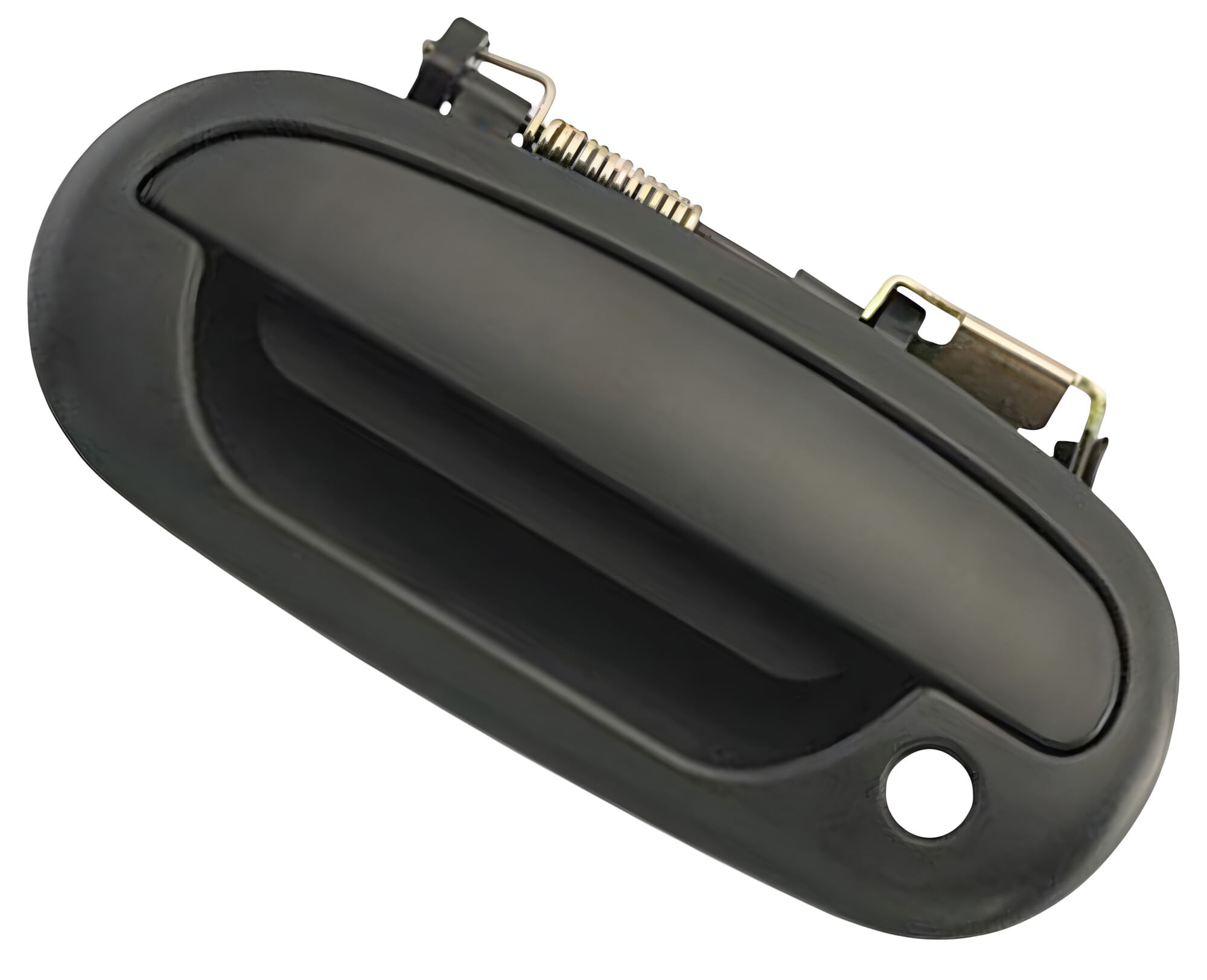 Manija Puerta Exterior Delantera Negro Con Hoyo Para Llave Lado Conductor