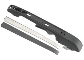 Manija Puerta Exterior Trasera Negro/Cromado Lado Conductor