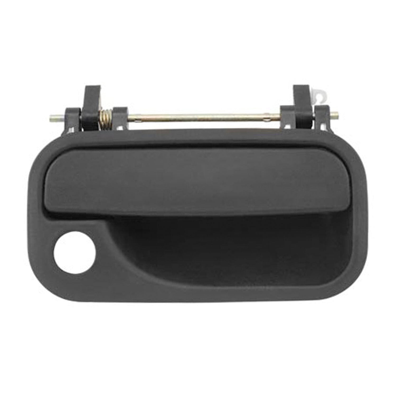 Manija Puerta Exterior Delantera Negro Con Hoyo Para Llave Lado Conductor