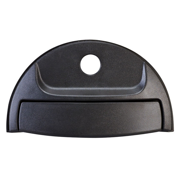 Manija Puerta Exterior Delantera Negro Con Hoyo Para Llave Lado Conductor