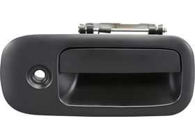 Manija Puerta Exterior Delantera Lisa Negro Liso Negra Con Hoyo Para Llave Con Hoyo Para Llave Lado Pasajero