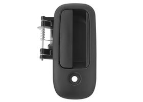 Manija Puerta Exterior Trasera Lateral Lisa Negra Con Hoyo Para Llave Lado Pasajero