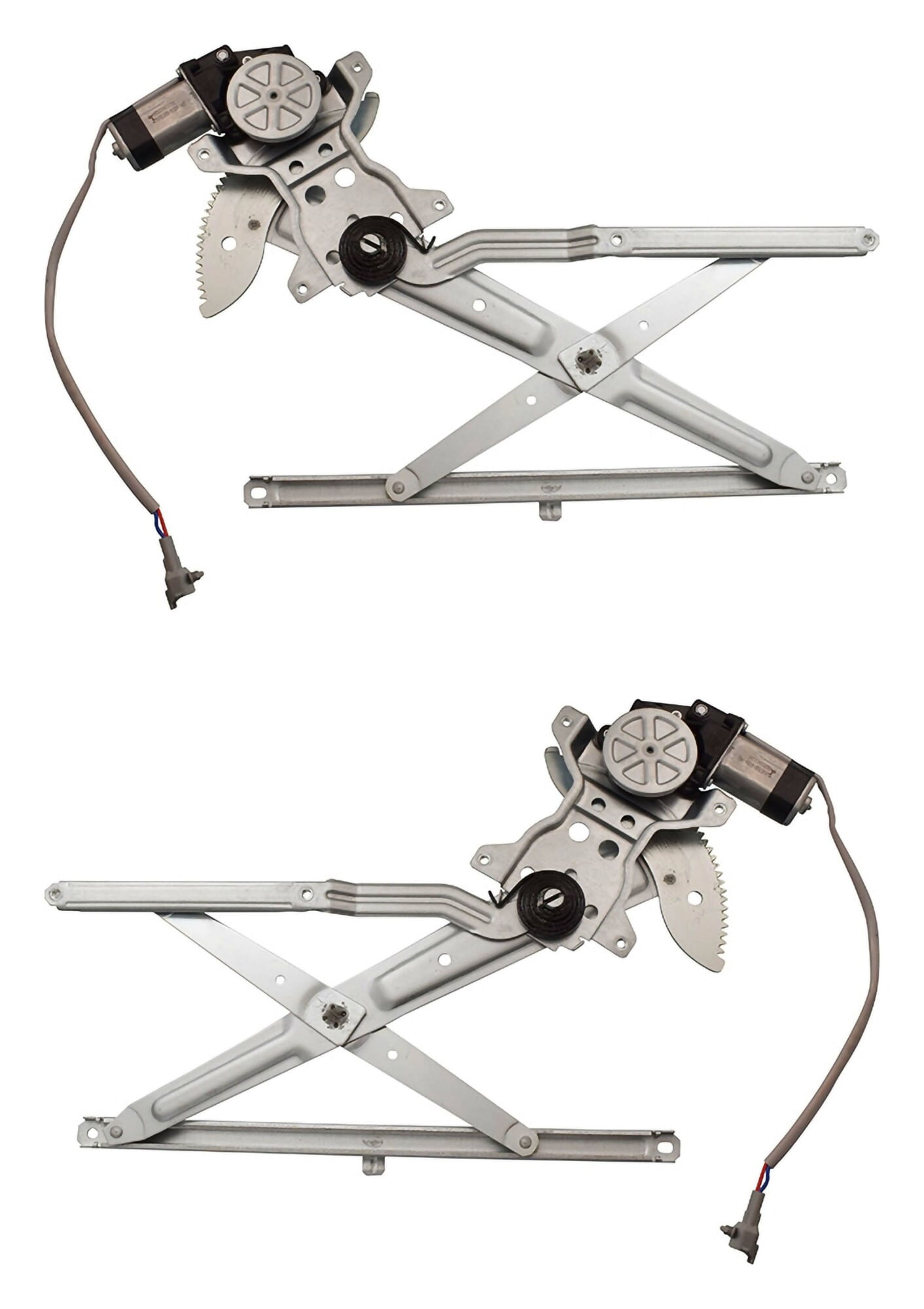 Par De Elevadores De Cristal Delanteros Con Motor