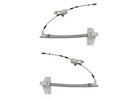 Par De Elevadores De Cristal Delanteros Sin Motor