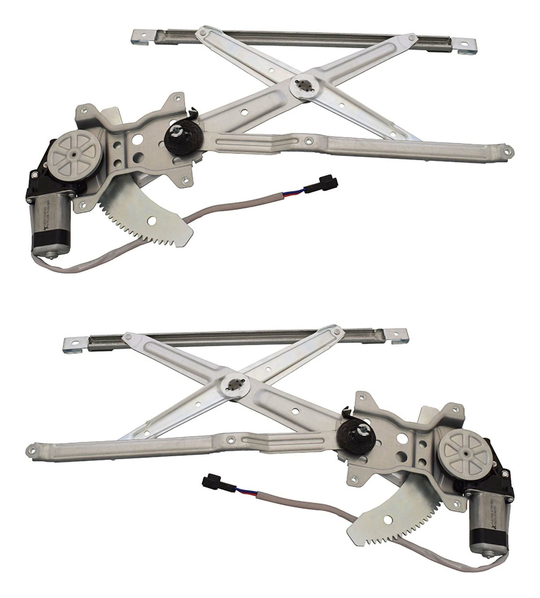 Par De Elevadores De Cristal Delanteros Con Motor