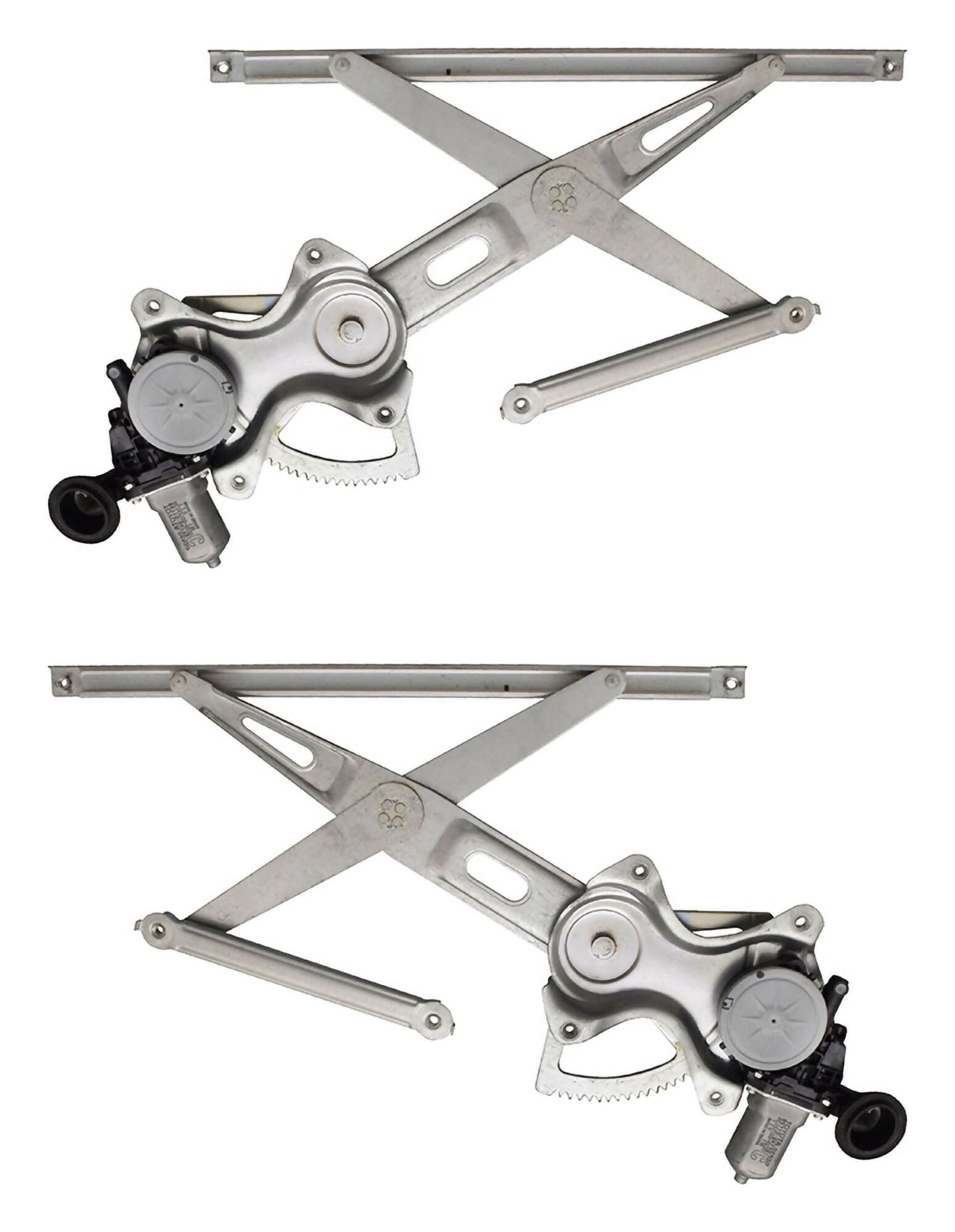 Par De Elevadores De Cristal Delanteros Con Motor