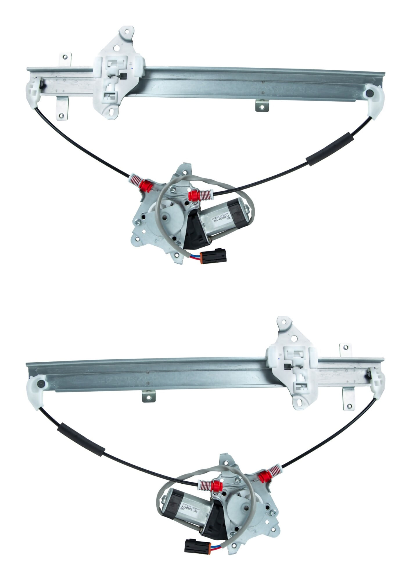 Par De Elevadores De Cristal Delanteros Con Motor