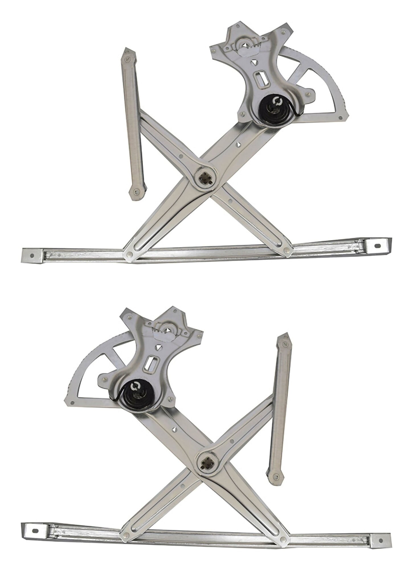Par De Elevadores De Cristal Delanteros Sin Motor