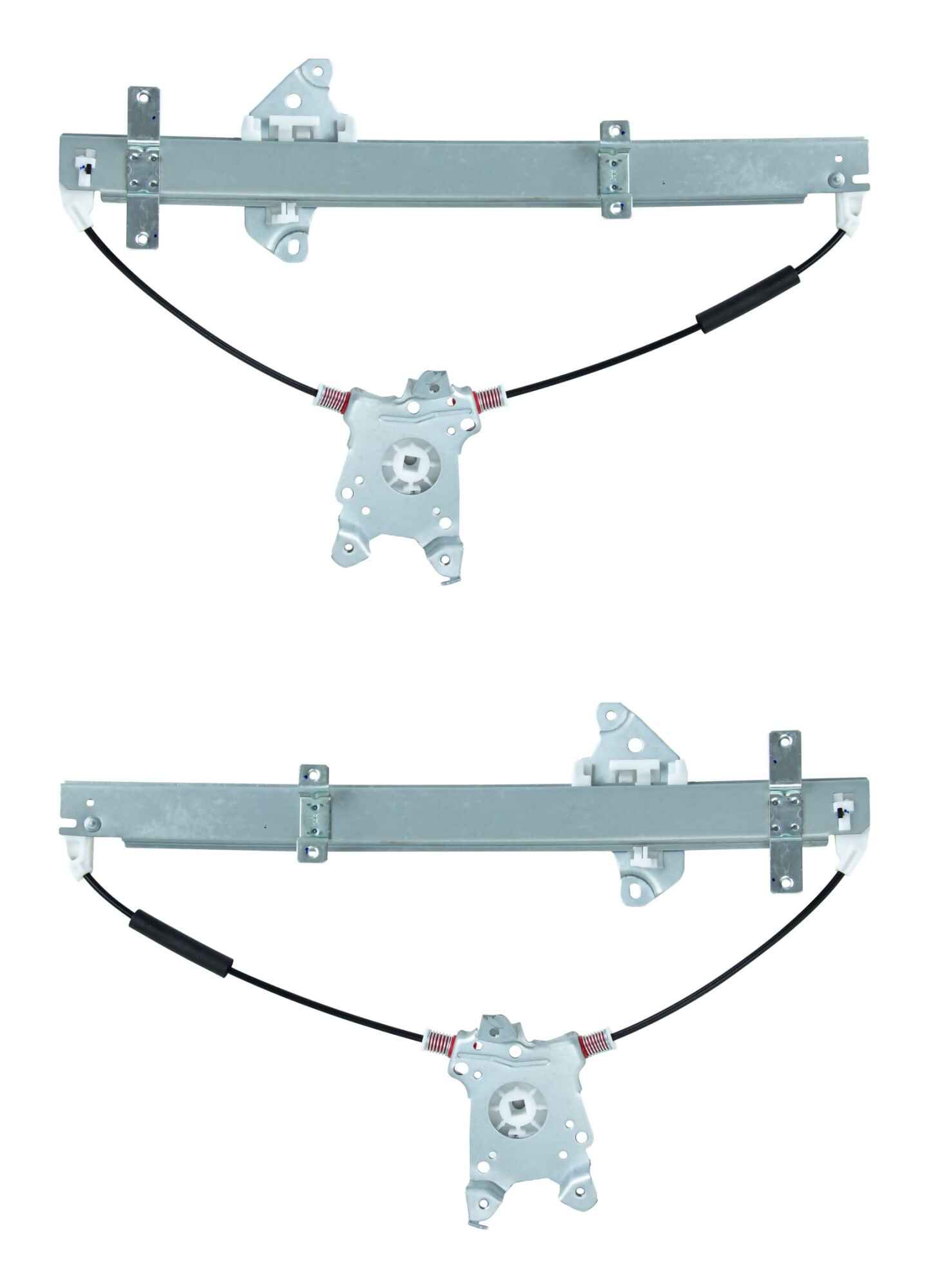 Par De Elevadores De Cristal Delanteros Sin Motor