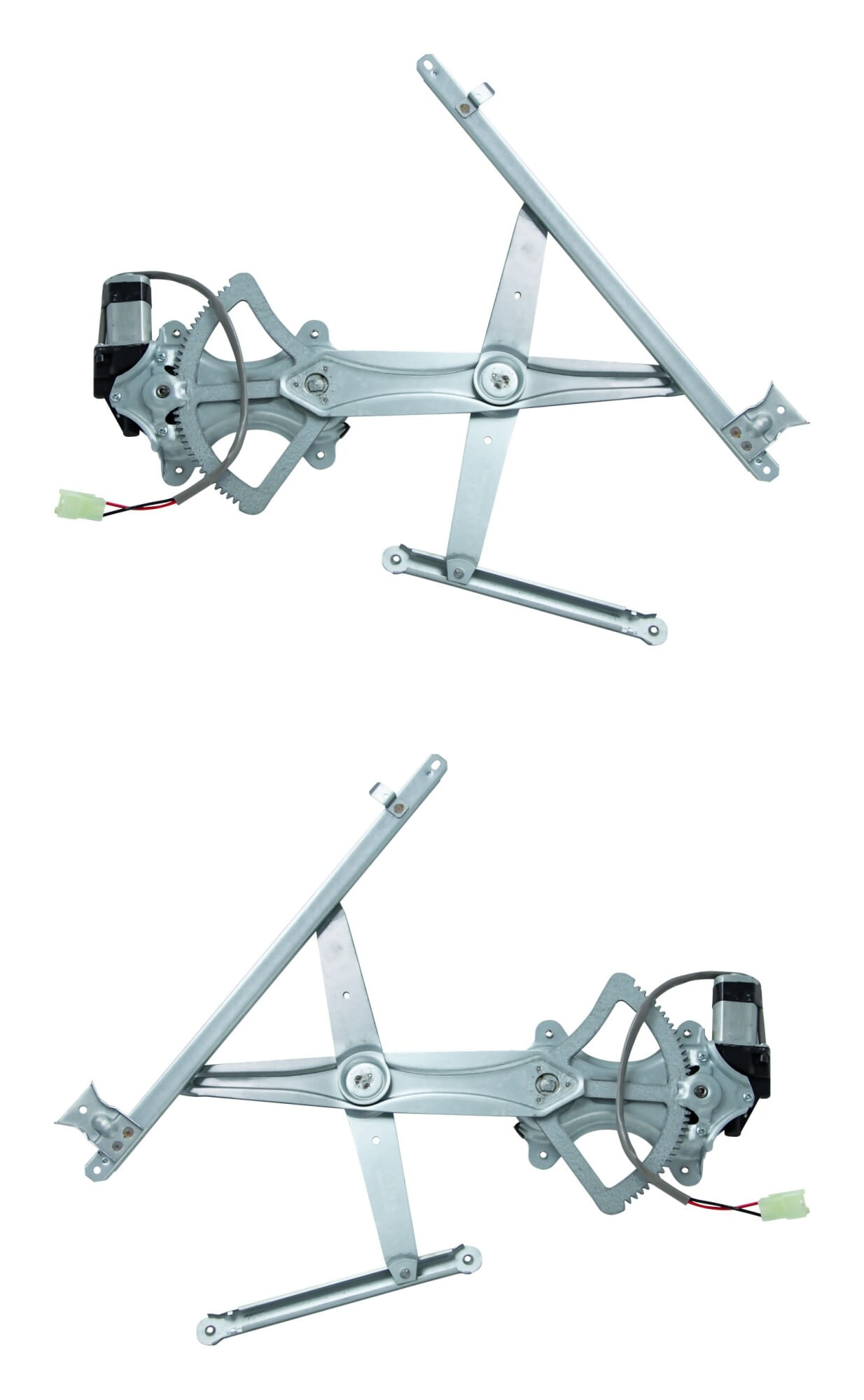 Par De Elevadores De Cristal Delanteros Con Motor