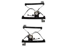 Par De Elevadores De Cristal Delanteros Con Motor