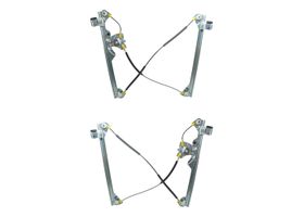 Par De Elevadores De Cristal Delanteros Sin Motor
