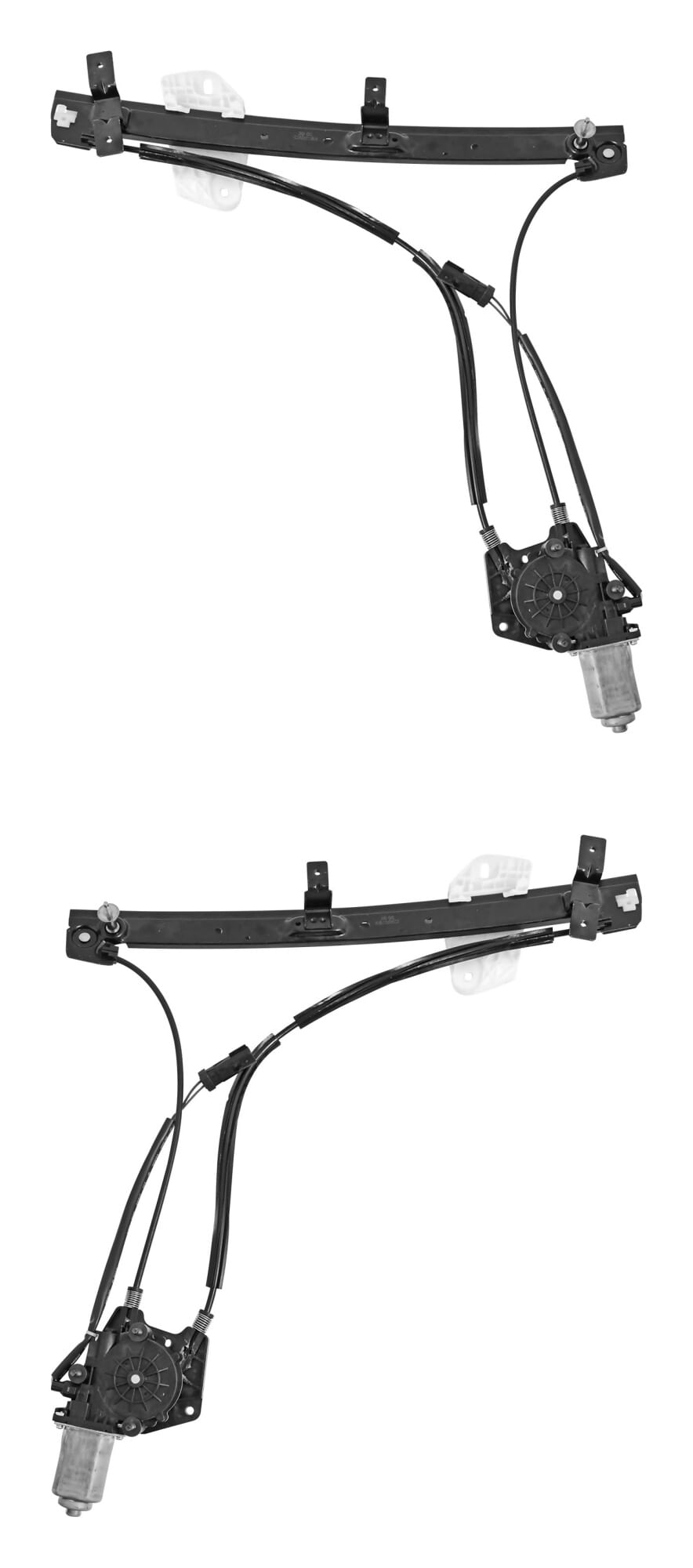 Par De Elevadores De Cristal Delanteros Con Motor