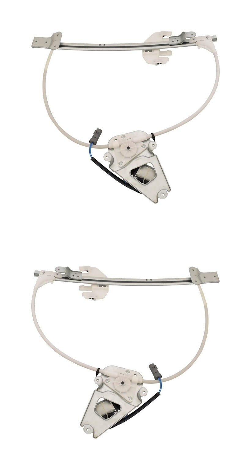 Par De Elevadores De Cristal Delanteros Con Motor