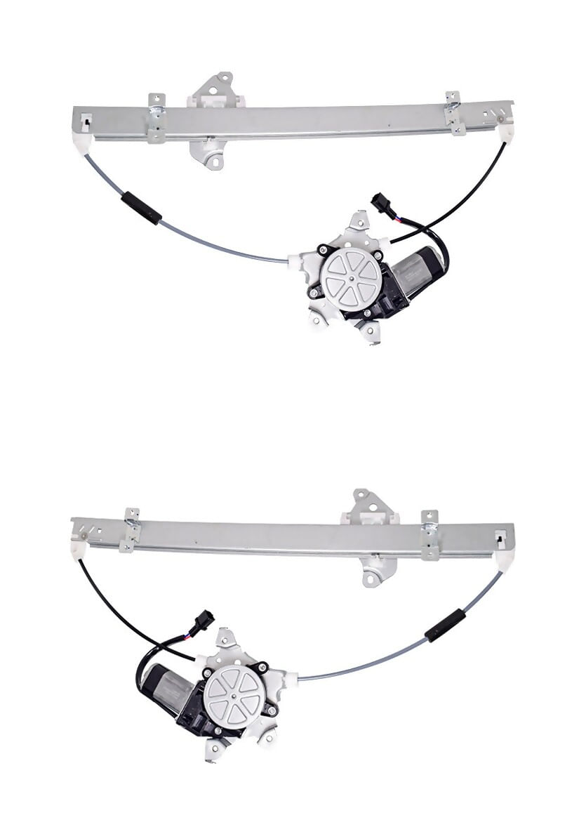 Par De Elevadores De Cristal Delanteros Con Motor